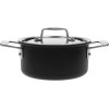Каструля DEMEYERE BLACK 5 низька з кришкою 2,2 л