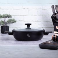 Неглибока каструля з кришкою 28 см Berlinger Haus BH-7090