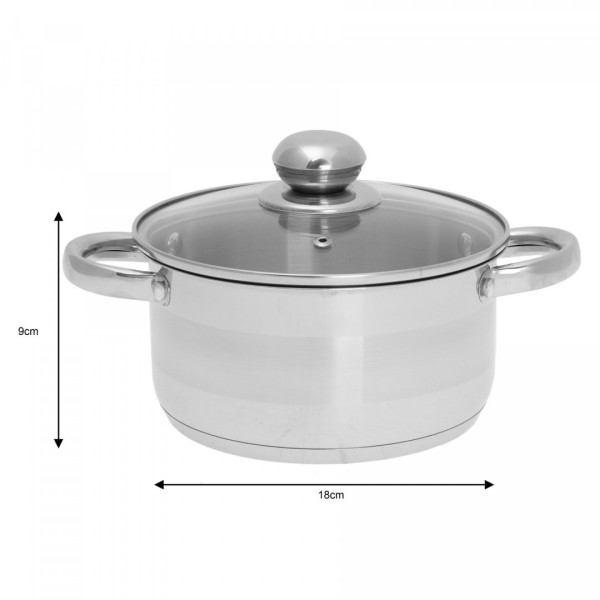 Каструля 2 л 18 см KiNGHOFF KH-4328