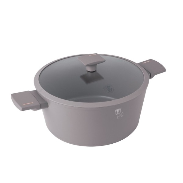 Каструля з кришкою 30 см BerlingerHaus Taupe BH-8103