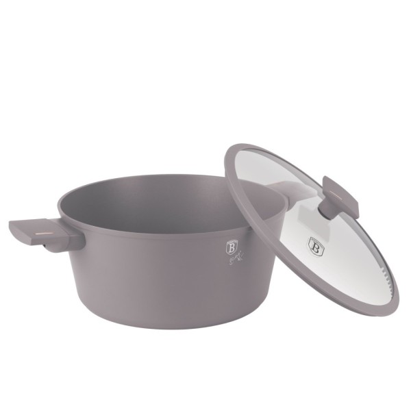 Каструля з кришкою 30 см BerlingerHaus Taupe BH-8103