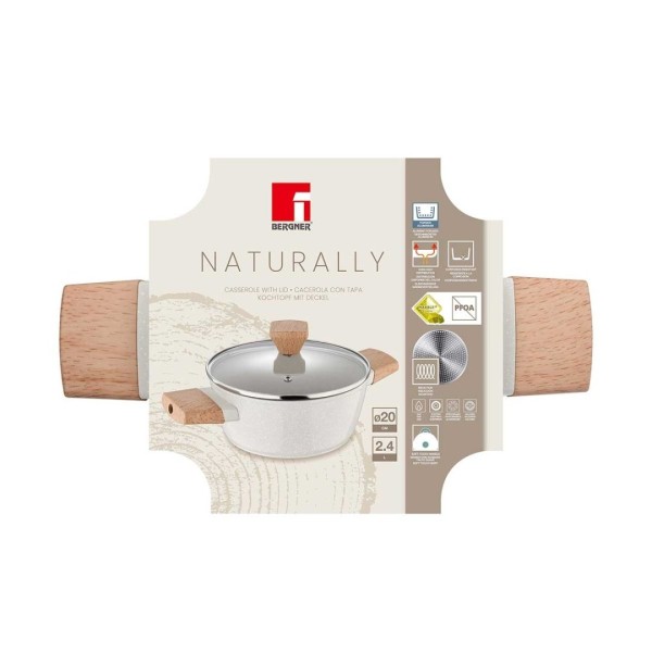 Garnek marmurkowy Bergner BG-34745 (20 cm)