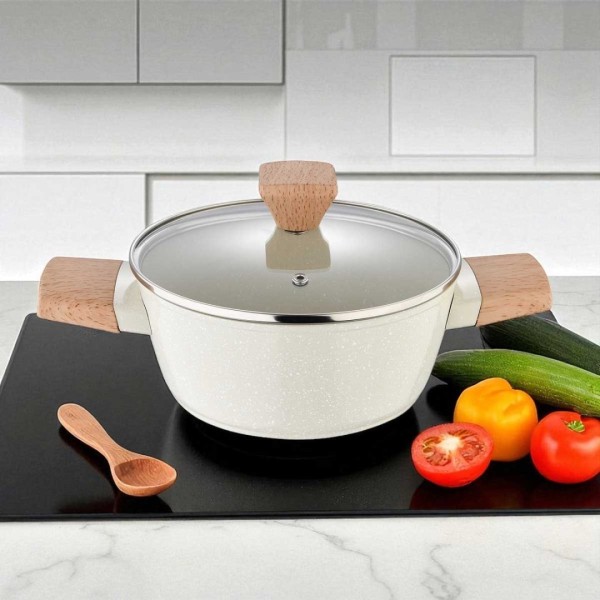 Garnek marmurkowy Bergner BG-34745 (20 cm)