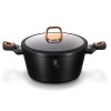 Каструля 2,5 л 20 см BERLINGER HAUS Чорна троянда BH-1641-N
