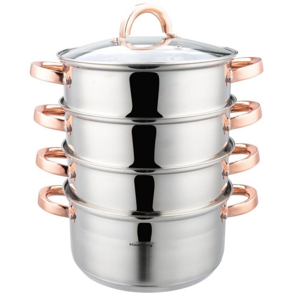 Zestaw garnków parowych Klausberg KB-7733 (22 cm, 5 el.)