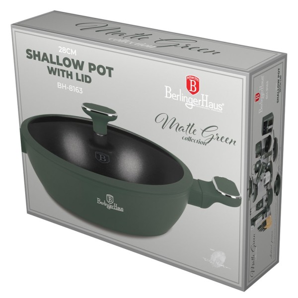 Garnek płytki Berlinger haus BH-8163 (3,8 l, 28 cm)