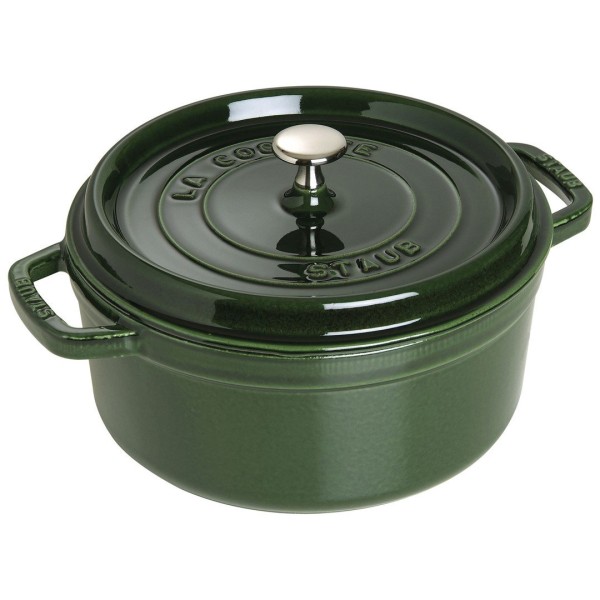 Чавунна каструля STAUB LA COCOTTE кругла 5,2 л, зелена