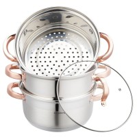 ПАРОВАРА НАБІР ДЛЯ ПРИГОТУВАННЯ НА ПАРУ 20 СМ 4 ЕЛЕМЕНТИ KLAUSBERG KB-7729