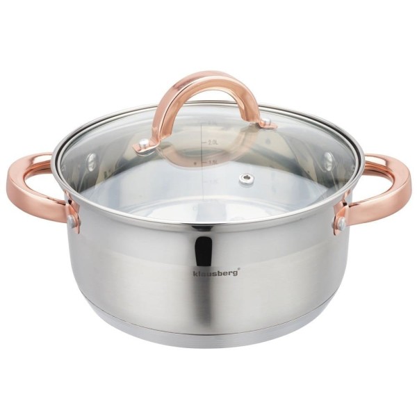 Zestaw garnków parowych Klausberg KB-7729 (20 cm, 4 el.)