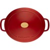 Чавунна каструля BALLARINI BELLAMONTE овальна 4,5 л, червона