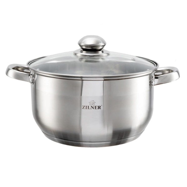 Garnek tradycyjny Zilner ZL-7307 (6,1 l, 24 cm)