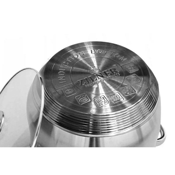 Garnek tradycyjny Zilner ZL-7307 (6,1 l, 24 cm)