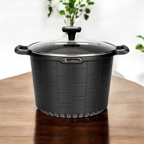 Garnek tradycyjny ELITEHOFF E-7032 (24 cm, 6,5 l)