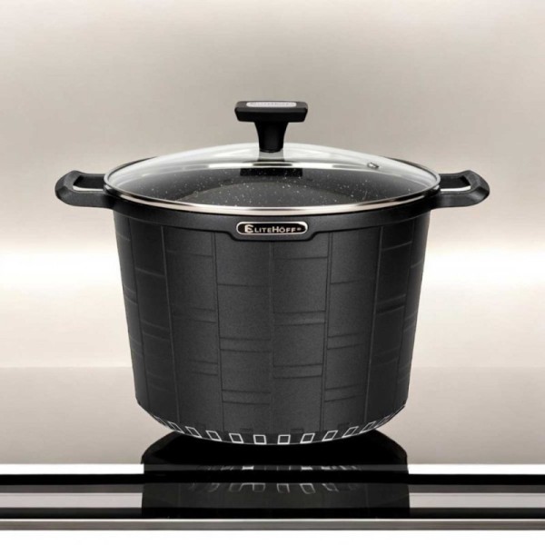 Garnek tradycyjny ELITEHOFF E-7032 (24 cm, 6,5 l)