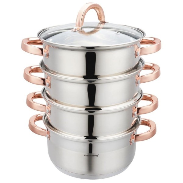 Zestaw garnków parowych Klausberg KB-7730 (20 cm, 5 el.)