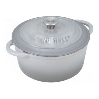 Емальована чавунна каструля 2,4 л 20 см KINGHOFF KH-1520