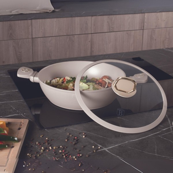 Garnek płytki Berlinger haus Sahara BH-8068 (3,8 l, 28 cm)