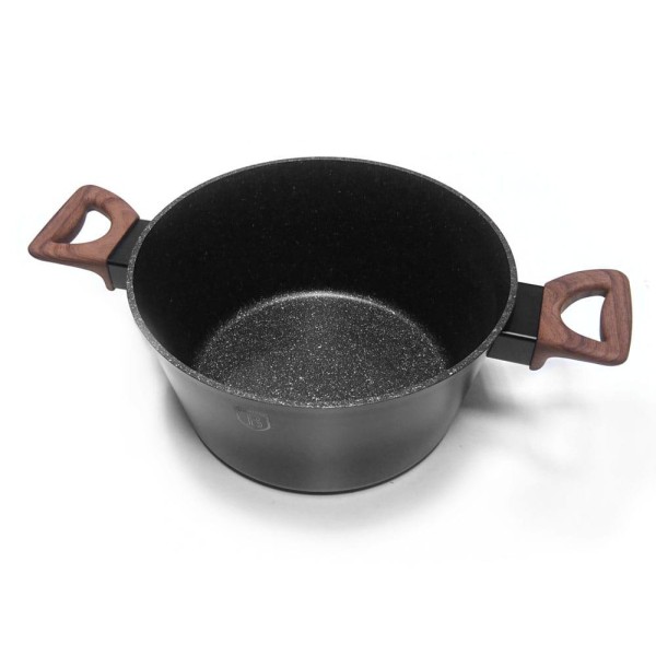 Каструля з гранітним покриттям 20 см 2,5 л BERLINGER HAUS чорне дерево, палісандр BH-1716