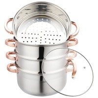 ПАРОВАРИЦЯ НАБІР ДЛЯ ПРИГОТУВАННЯ НА ПАРІ 24 СМ 5 ЕЛЕМЕНТІВ KLAUSBERG KB-7736