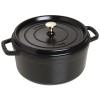 STAUB LA COCOTTE Кругла чавунна каструля 5,2 л, чорна