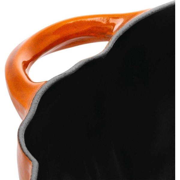 STAUB SPECIAL COCOTTE Круглий чавунний горщик, гарбуз, 3,45 л, кориця