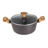 КАСТРУЛЯ BERGNER BG-56037 НА ВУГІЛЛІ 24 СМ З КРИШКОЮ