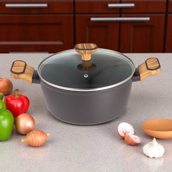 Garnek tradycyjny Bergner BG-56037 (24 cm)