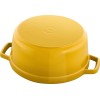 STAUB LA COCOTTE Кругла чавунна каструля 3,7 л лимон