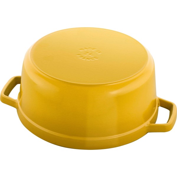STAUB LA COCOTTE Кругла чавунна каструля 3,7 л лимон