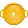 STAUB LA COCOTTE Кругла чавунна каструля 3,7 л лимон