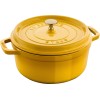 STAUB LA COCOTTE Кругла чавунна каструля 3,7 л лимон