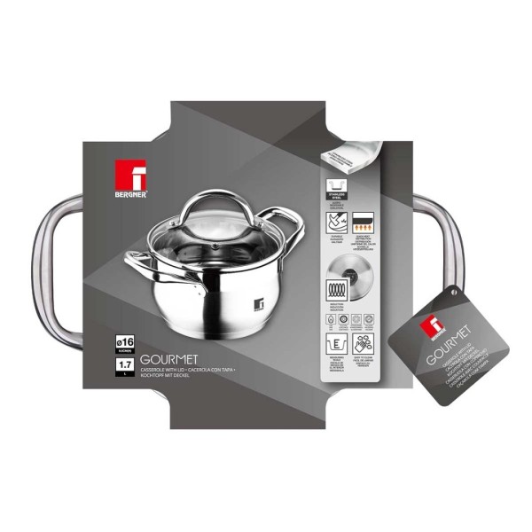 Garnek tradycyjny Bergner BG-6506 (1,7 l)