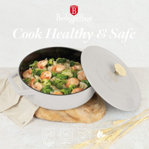 Niski garnek żeliwny Berlinger haus BH-6530 (2,57 l, 26 cm)