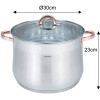 Garnek gastronomiczny Klausberg KB-7796 (16 l)