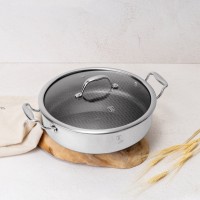 Низький горщик з кришкою 28 см BerlingerHaus Eternal Collection BH-8515