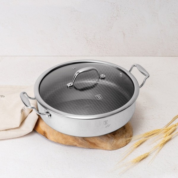 Garnek niski z pokrywką Berlinger haus BH-8515 (28 cm)