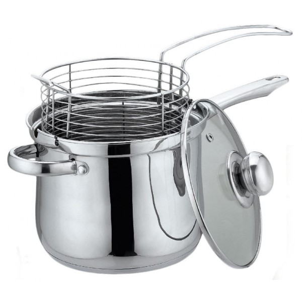 Каструля KiNGHOFF з кошиком для смаження 3,6 л 18 см KH-4581