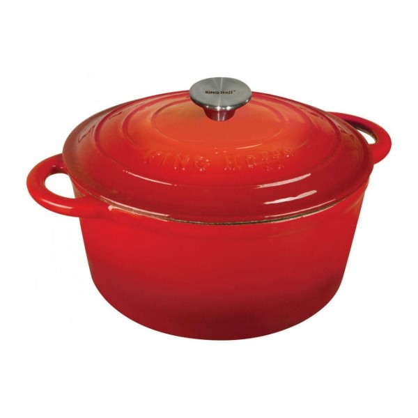 Garnek żeliwny emaliowany Kinghoff KH-1614 (20 cm, 2.4 l)