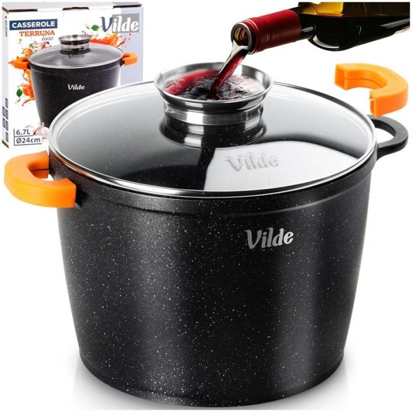 Garnek wysoki VILDE TERRUNA 199110 (6,7 l, 24 cm)