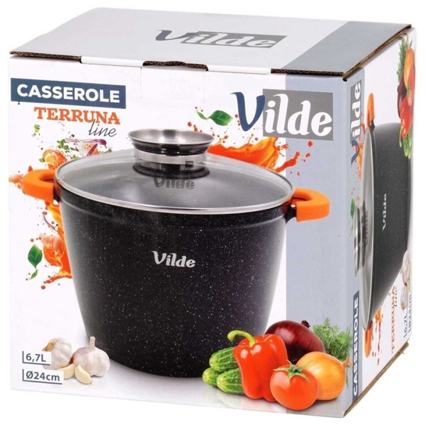 Garnek wysoki VILDE TERRUNA 199110 (6,7 l, 24 cm)