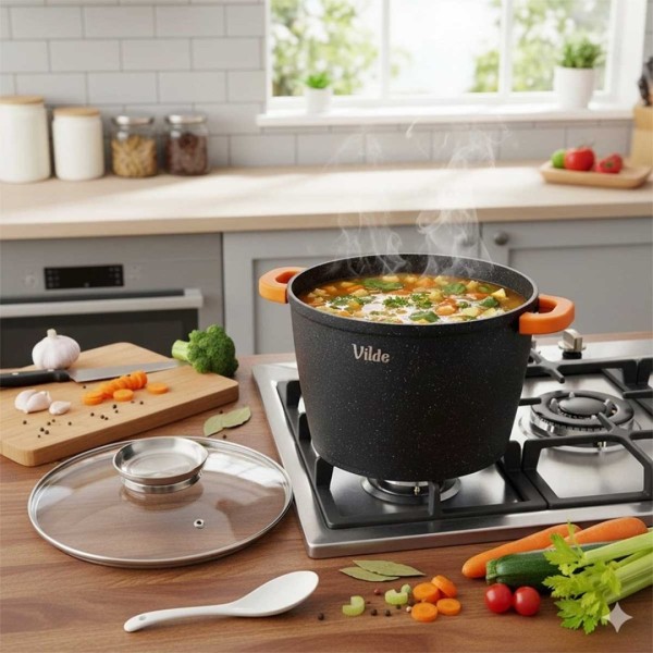 Garnek wysoki VILDE TERRUNA 199110 (6,7 l, 24 cm)