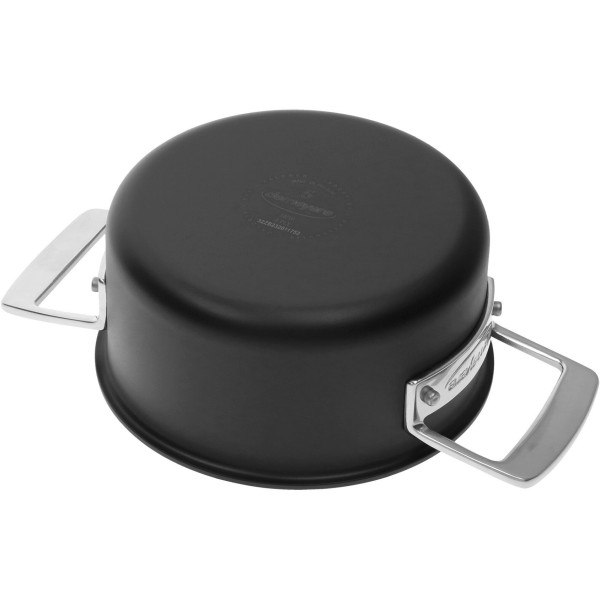 Каструля DEMEYERE BLACK 5 низька з кришкою 1,5 л