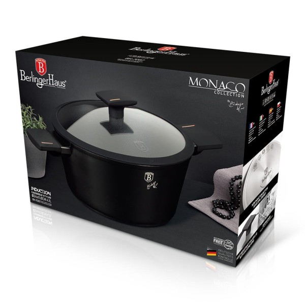 Garnek tradycyjny Berlinger haus MONACO BH-7087 (24 cm, 4.1 l)