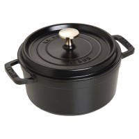 STAUB LA COCOTTE Кругла чавунна каструля 1,7 л, чорна