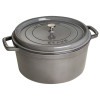 STAUB LA COCOTTE Кругла чавунна каструля 8,35 л, графіт