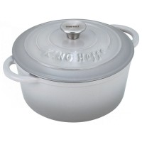 Чавунна каструля емальована 4,0 л 24 см KINGHOFF KH-1521