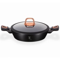 Низький горщик 3,8 л 28 см BERLINGER HAUS ЧОРНА ТРОЯНДА BH-1640