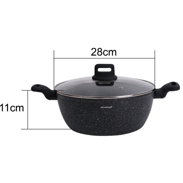 Garnek tradycyjny Klausberg KB-7672 (28 cm, 5.7 l)