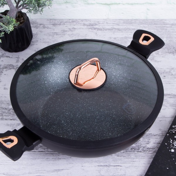 Garnek płytki z pokrywką Berlinger haus BH-7112 (30 cm)