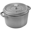 STAUB LA COCOTTE Каструля чавунна, кругла, висока, 4,8 л, графіт